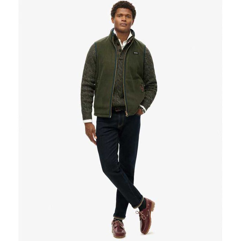 Superdry Estate Fleece Gilet image number 3